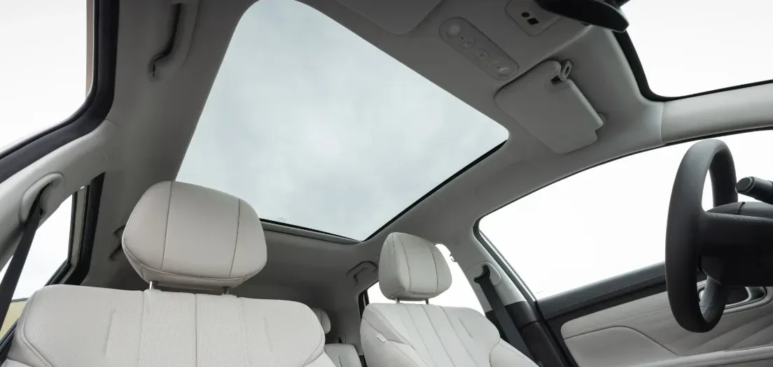 Plafon panoramic: 860 x 790 mm (versiunea Luxury)